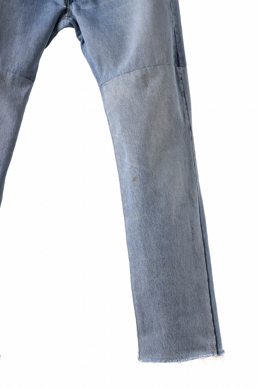 READYMADE WIDE FLARE DENIM PANTS / (BLUE #E)