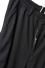 画像をギャラリービューアに読み込む, A.F ARTEFACT EXTREME WIDE BAGGY PANTS / SERGE TWILL (BLACK)