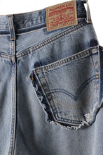 画像をギャラリービューアに読み込む, READYMADE WIDE FLARE DENIM PANTS / (BLUE #E)