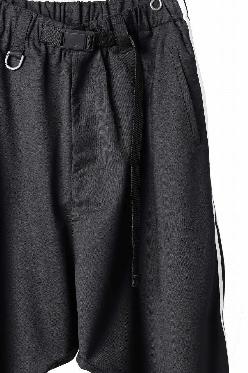 Y-3 Yohji Yamamoto REFIND WOOL PANTS (BLACK)