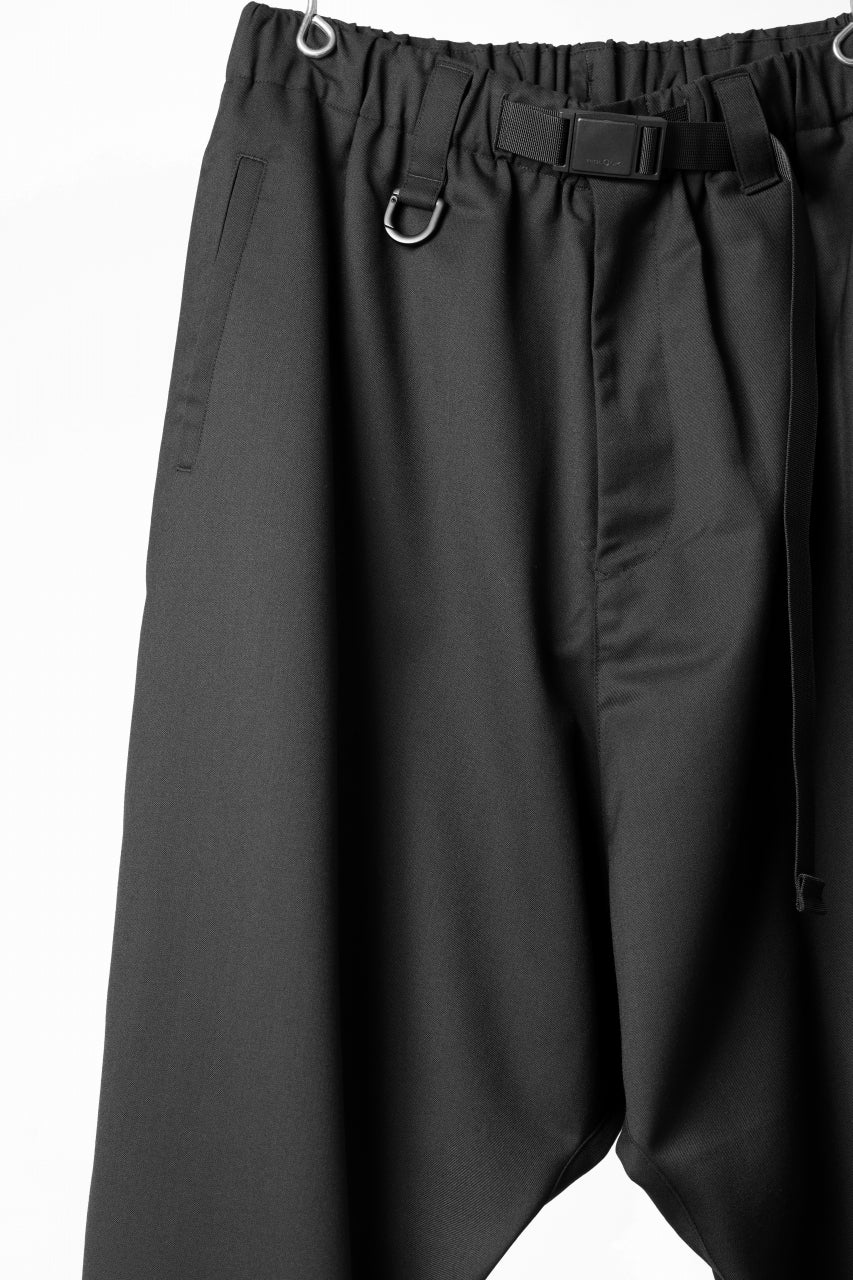 Y-3 Yohji Yamamoto REFIND WOOL PANTS (BLACK)