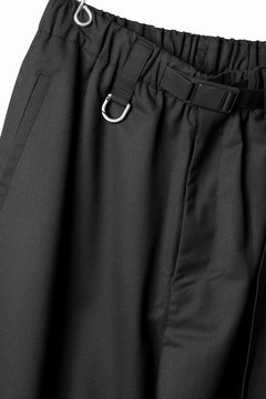 画像をギャラリービューアに読み込む, Y-3 Yohji Yamamoto REFIND WOOL PANTS (BLACK)