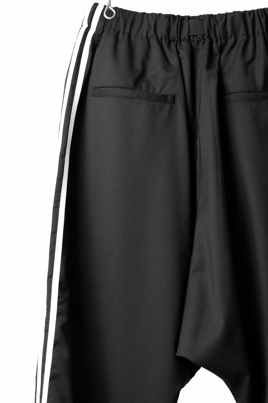 Y-3 Yohji Yamamoto REFIND WOOL PANTS (BLACK)