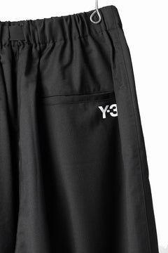 画像をギャラリービューアに読み込む, Y-3 Yohji Yamamoto REFIND WOOL PANTS (BLACK)