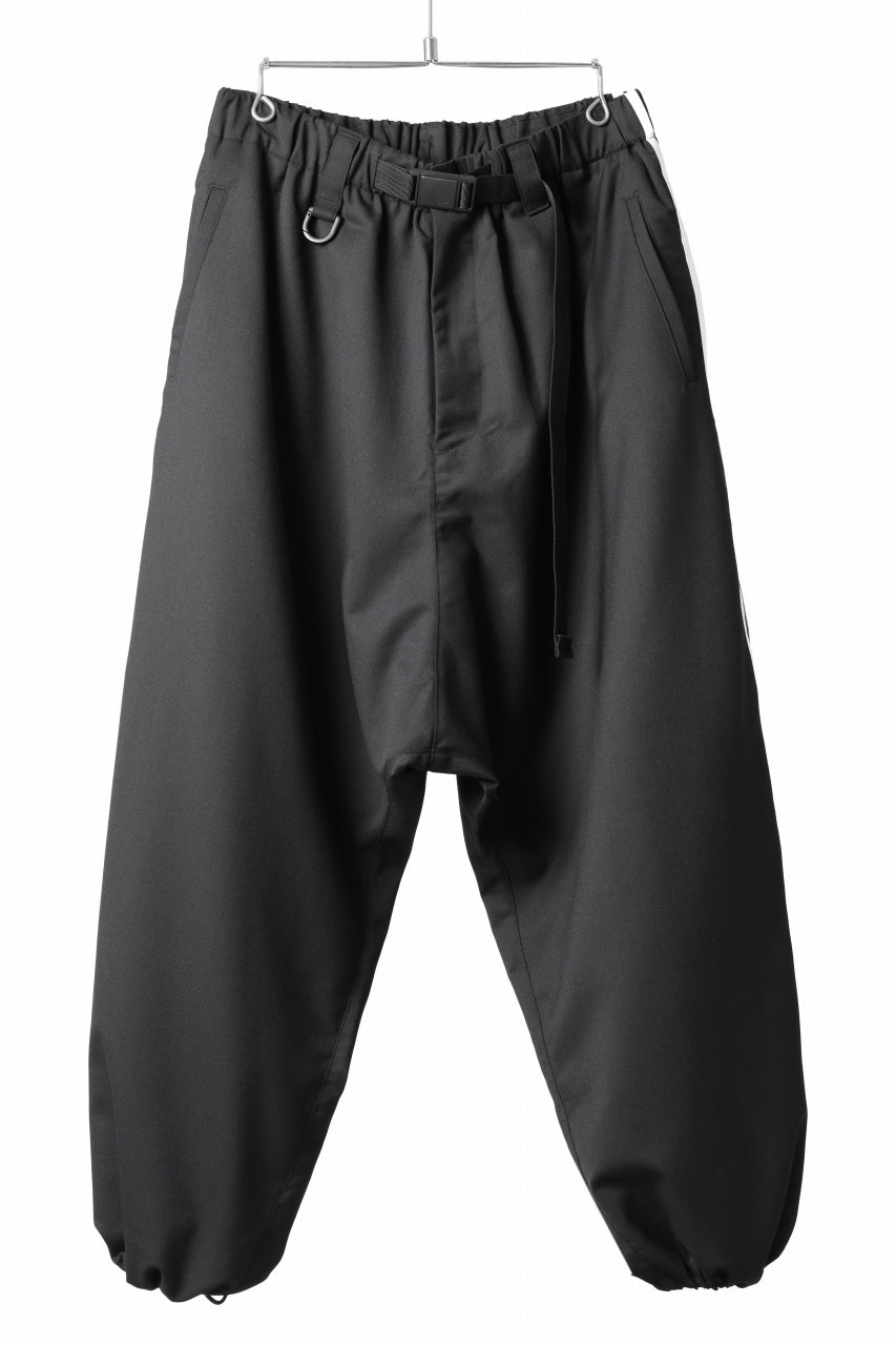 Y-3 Yohji Yamamoto REFIND WOOL PANTS (BLACK)