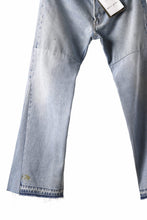 画像をギャラリービューアに読み込む, READYMADE WIDE FLARE DENIM PANTS / (BLUE #G)