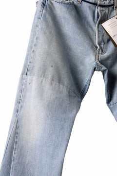 Load image into Gallery viewer, READYMADE WIDE FLARE DENIM PANTS / (BLUE #G)