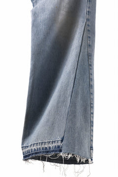 画像をギャラリービューアに読み込む, READYMADE WIDE FLARE DENIM PANTS / (BLUE #G)