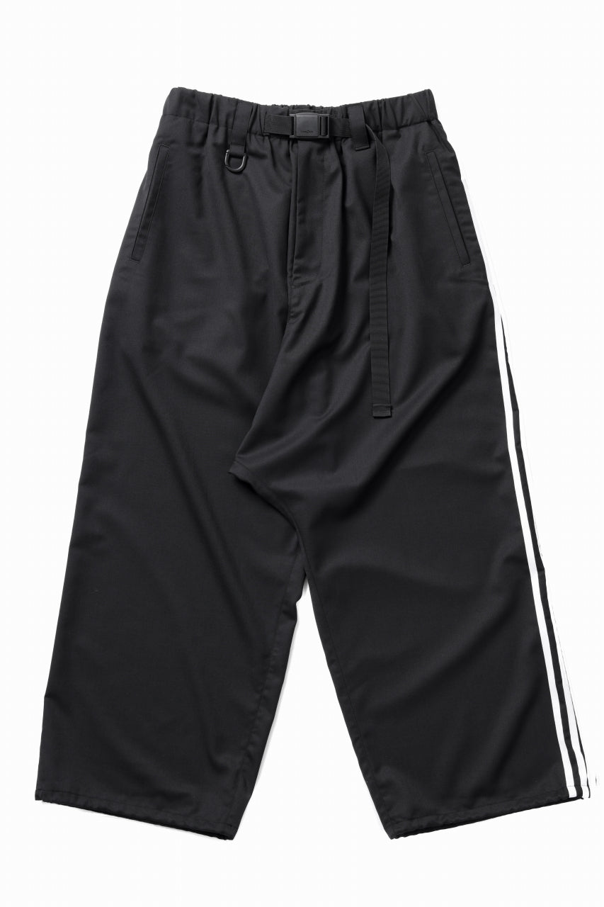 Y-3 Yohji Yamamoto REFIND WOOL PANTS (BLACK)