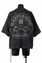 Load image into Gallery viewer, mastermind JAPAN INTARSIA SS KNIT SWEATER / OVERSIZED (BLACK)