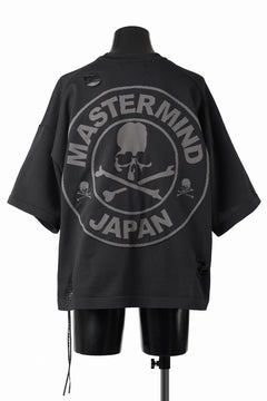 画像をギャラリービューアに読み込む, mastermind JAPAN INTARSIA SS KNIT SWEATER / OVERSIZED (BLACK)