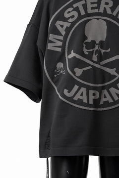 Load image into Gallery viewer, mastermind JAPAN INTARSIA SS KNIT SWEATER / OVERSIZED (BLACK)