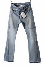 Load image into Gallery viewer, READYMADE WIDE FLARE DENIM PANTS / (BLUE #H)