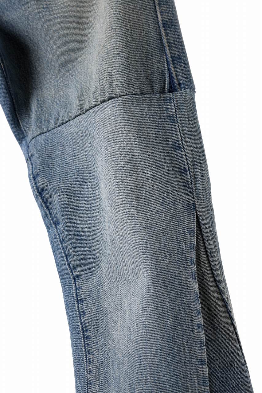 READYMADE WIDE FLARE DENIM PANTS / (BLUE #H)