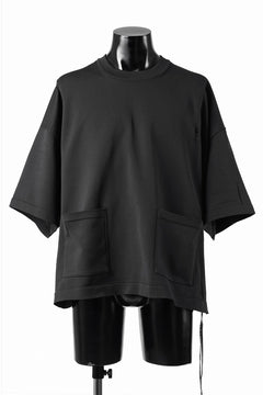 Load image into Gallery viewer, mastermind JAPAN INTARSIA SS KNIT SWEATER / OVERSIZED (BLACK)