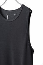 Load image into Gallery viewer, A.F ARTEFACT LONG LENGTH TANK TOP / RIB KNIT JERSEY (D.GREY)