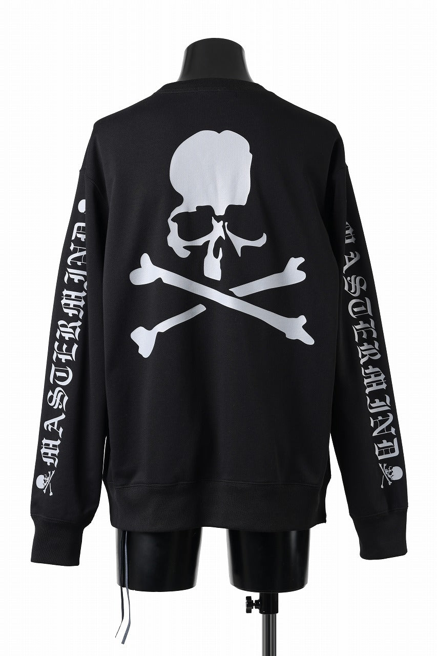 mastermind JAPAN LOGO SWEAT SHIRT / REGULAR FIT (BLACK)