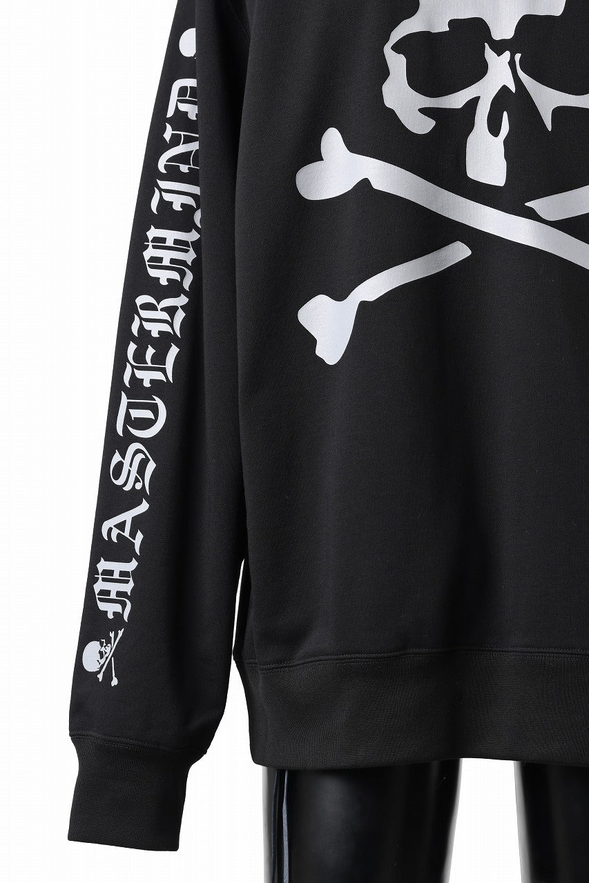 mastermind JAPAN LOGO SWEAT SHIRT / REGULAR FIT (BLACK)