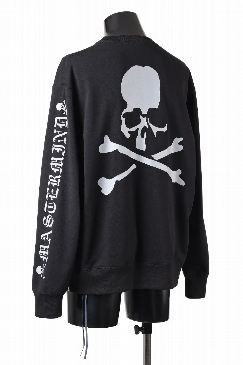 mastermind JAPAN LOGO SWEAT SHIRT / REGULAR FIT (BLACK)