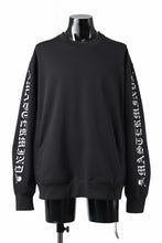 画像をギャラリービューアに読み込む, mastermind JAPAN LOGO SWEAT SHIRT / REGULAR FIT (BLACK)