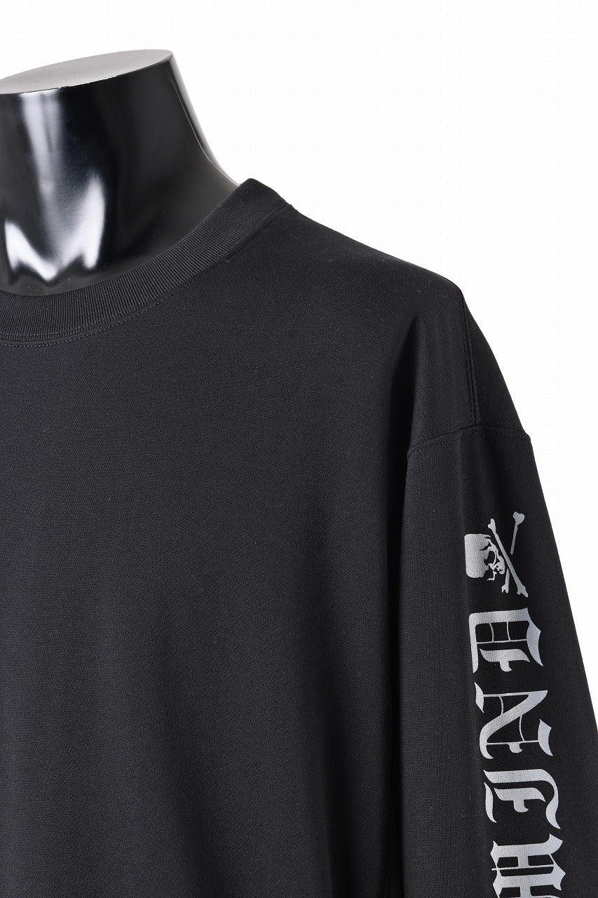 mastermind JAPAN LOGO SWEAT SHIRT / REGULAR FIT (BLACK)