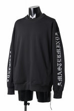 画像をギャラリービューアに読み込む, mastermind JAPAN LOGO SWEAT SHIRT / REGULAR FIT (BLACK)