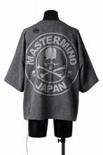 画像をギャラリービューアに読み込む, mastermind JAPAN INTARSIA SS KNIT SWEATER / OVERSIZED (TOP GRAY)