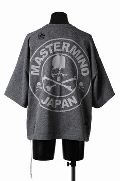 画像をギャラリービューアに読み込む, mastermind JAPAN INTARSIA SS KNIT SWEATER / OVERSIZED (TOP GRAY)