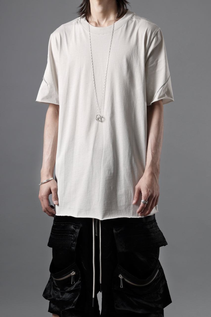 画像をギャラリービューアに読み込む, thom/krom STITCHING BASIC FIT T-SHIRT / SILKY COTTON JERSEY (DUNE)
