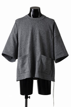 画像をギャラリービューアに読み込む, mastermind JAPAN INTARSIA SS KNIT SWEATER / OVERSIZED (TOP GRAY)