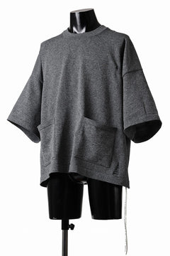 画像をギャラリービューアに読み込む, mastermind JAPAN INTARSIA SS KNIT SWEATER / OVERSIZED (TOP GRAY)