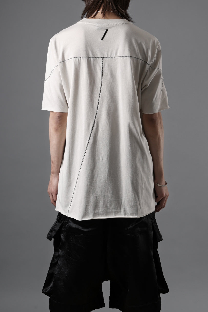 画像をギャラリービューアに読み込む, thom/krom STITCHING BASIC FIT T-SHIRT / SILKY COTTON JERSEY (DUNE)