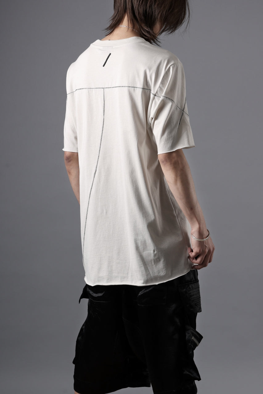 画像をギャラリービューアに読み込む, thom/krom STITCHING BASIC FIT T-SHIRT / SILKY COTTON JERSEY (DUNE)