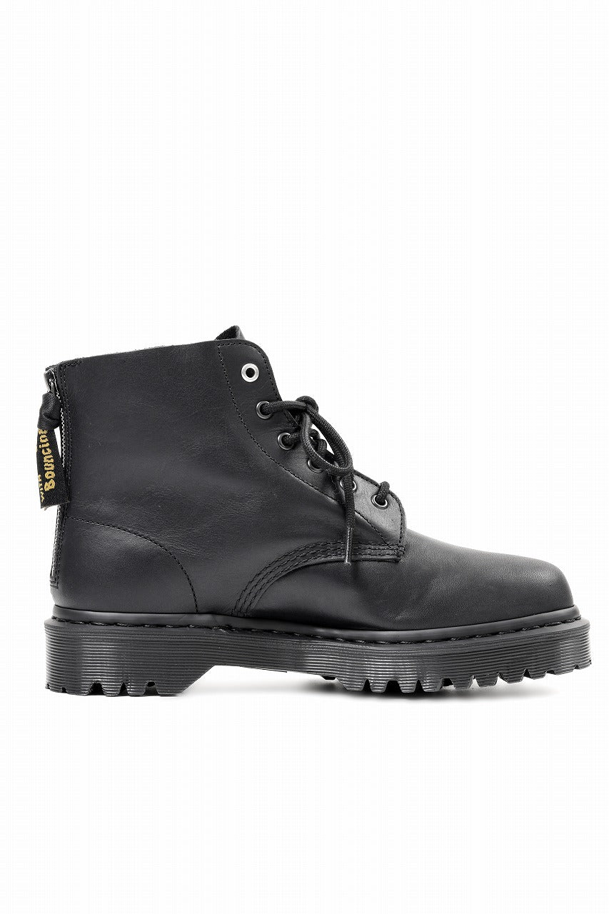 Y's x Dr. Martens 6 EYES BACK ZIP BOOTS 101 / CLASSIC CALF LEATHER (BLACK)