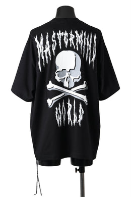 MASTERMIND WORLD DEATH METAL TEE / OVERSIZED (BLACK)