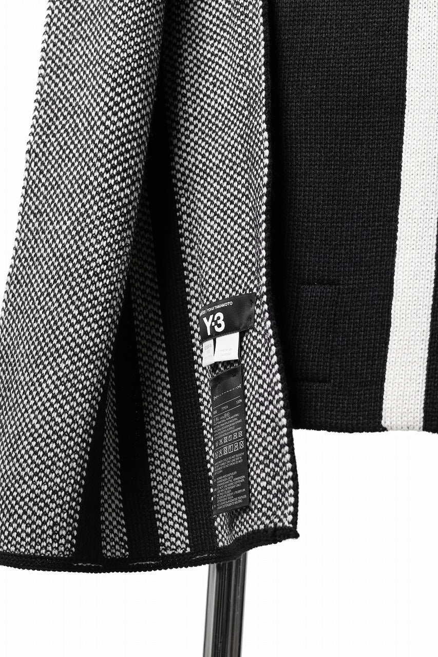 Y-3 Yohji Yamamoto 3 STRIPE SCARF (BLACK)