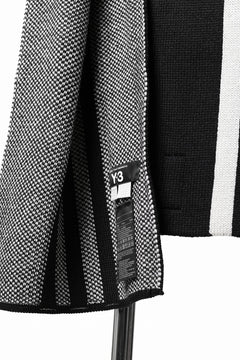 Load image into Gallery viewer, Y-3 Yohji Yamamoto 3 STRIPE SCARF (BLACK)