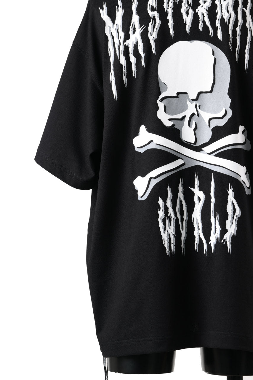 画像をギャラリービューアに読み込む, MASTERMIND WORLD DEATH METAL TEE / OVERSIZED (BLACK)