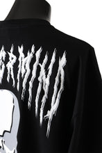 画像をギャラリービューアに読み込む, MASTERMIND WORLD DEATH METAL TEE / OVERSIZED (BLACK)