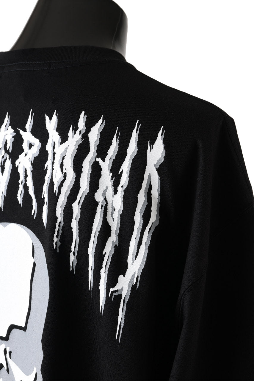 MASTERMIND WORLD DEATH METAL TEE / OVERSIZED (BLACK)