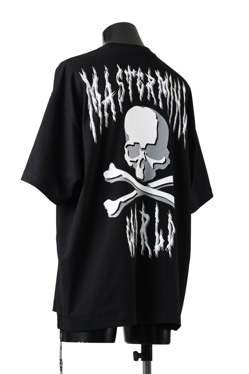 MASTERMIND WORLD DEATH METAL TEE / OVERSIZED (BLACK)