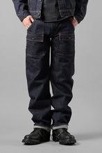 画像をギャラリービューアに読み込む, FULLCOUNT 1246W Bush Pants / 13.7oz Zimbabwe Selvedge Denim (INDIGO BLUE / ONE WASHED)