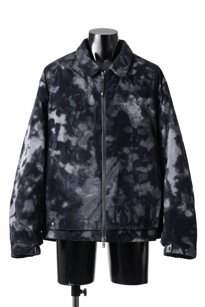 Y-3 Yohji Yamamoto AOP NYLON LINER JACKET / PERTEX QUANTUM & PRIMALOFT® (BLACK)