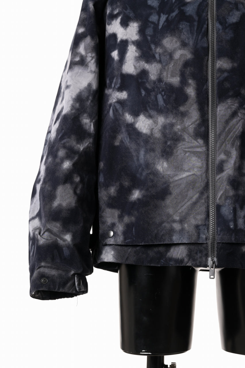 Y-3 Yohji Yamamoto AOP NYLON LINER JACKET / PERTEX QUANTUM & PRIMALOFT® (BLACK)