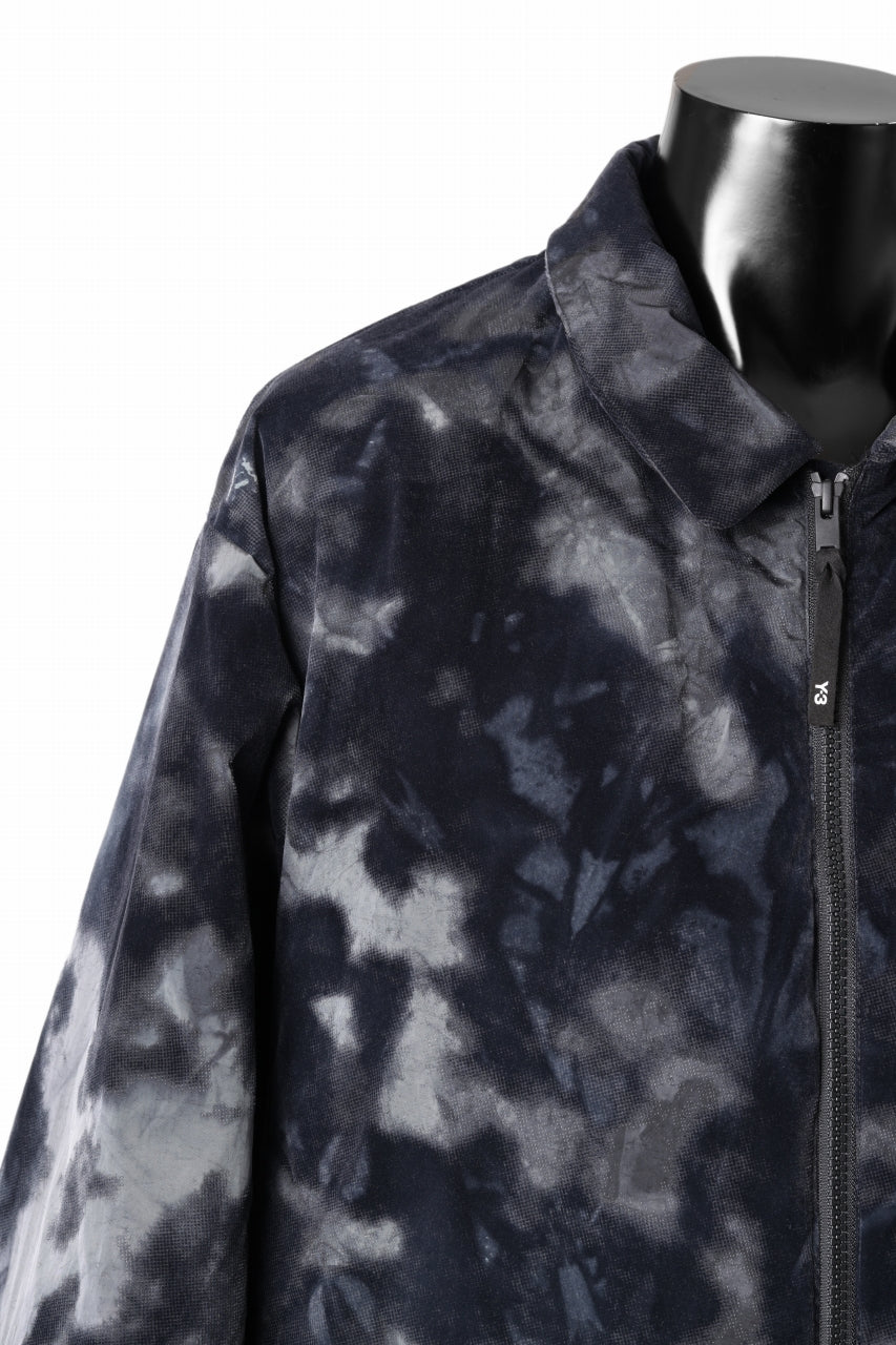 Y-3 Yohji Yamamoto AOP NYLON LINER JACKET / PERTEX QUANTUM & PRIMALOFT® (BLACK)