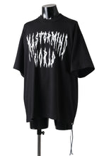 画像をギャラリービューアに読み込む, MASTERMIND WORLD DEATH METAL TEE / OVERSIZED (BLACK)