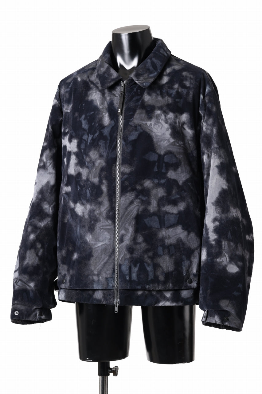 Y-3 Yohji Yamamoto AOP NYLON LINER JACKET / PERTEX QUANTUM & PRIMALOFT® (BLACK)