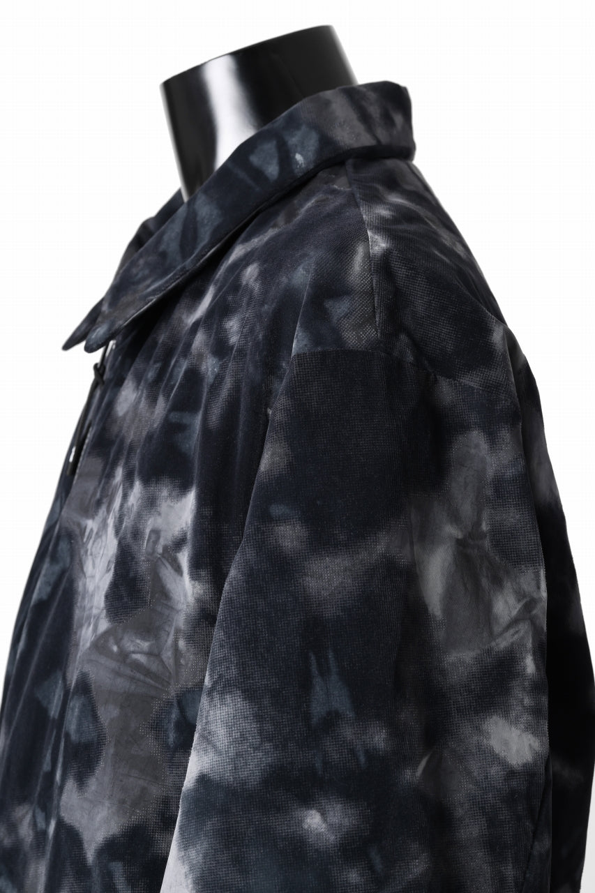 Y-3 Yohji Yamamoto AOP NYLON LINER JACKET / PERTEX QUANTUM & PRIMALOFT® (BLACK)