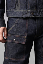 画像をギャラリービューアに読み込む, FULLCOUNT 1246W Bush Pants / 13.7oz Zimbabwe Selvedge Denim (INDIGO BLUE / ONE WASHED)