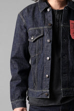 画像をギャラリービューアに読み込む, FULLCOUNT 2101W Type-3 Jean Jacket / 13.7oz Zimbabwe Selvedge Denim (INDIGO BLUE / ONE WASHED)